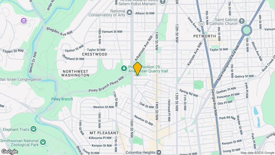 1445 Spring Rd NW Map and Location Details
