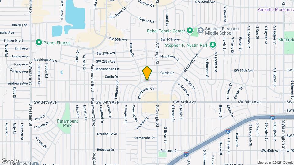 2711 Duncan Dr Mapa y Detalles de la Ubicación