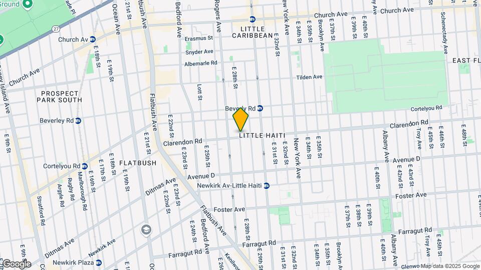 271 E 28th St-Unit -1A Map and Location Details