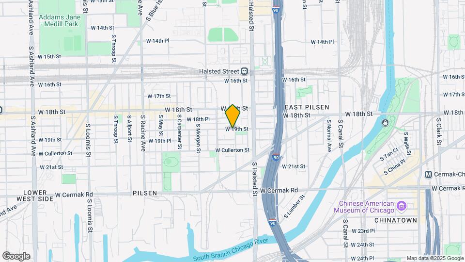 903 W 19th St, Unit 3 Map and Location Details