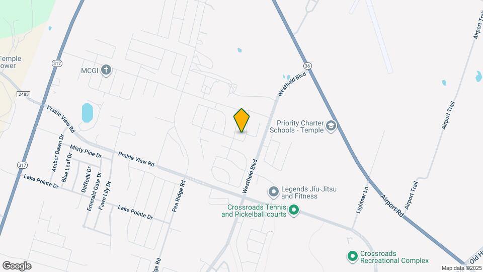 1814 Bayou Wood Ln Map and Location Details