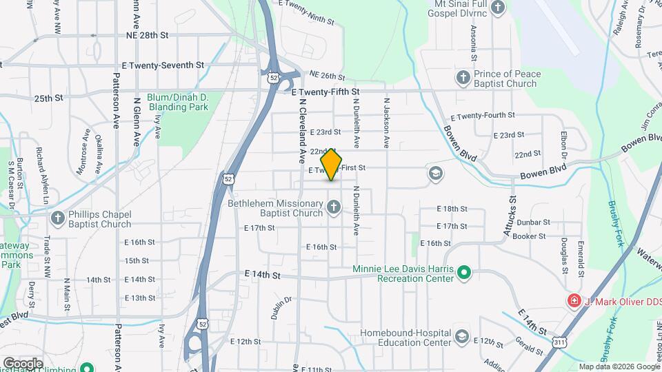 1405 Bethlehem Ln Map and Location Details