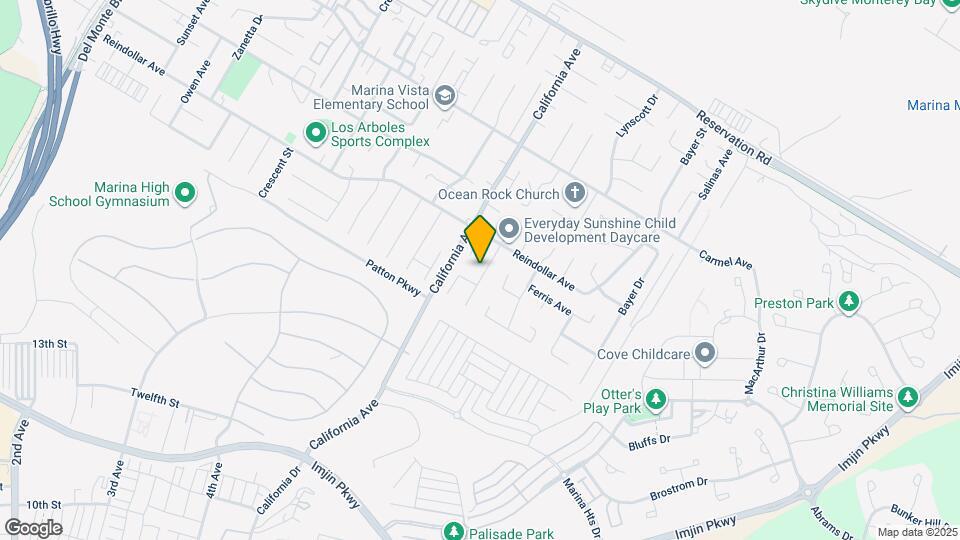 3019 Eddy St Map and Location Details