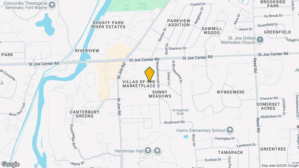 5634 Robin Run Map and Location Details