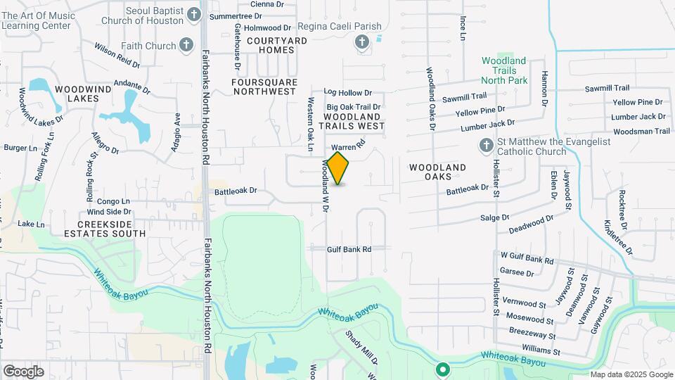 8131 Split Oak Dr Map and Location Details