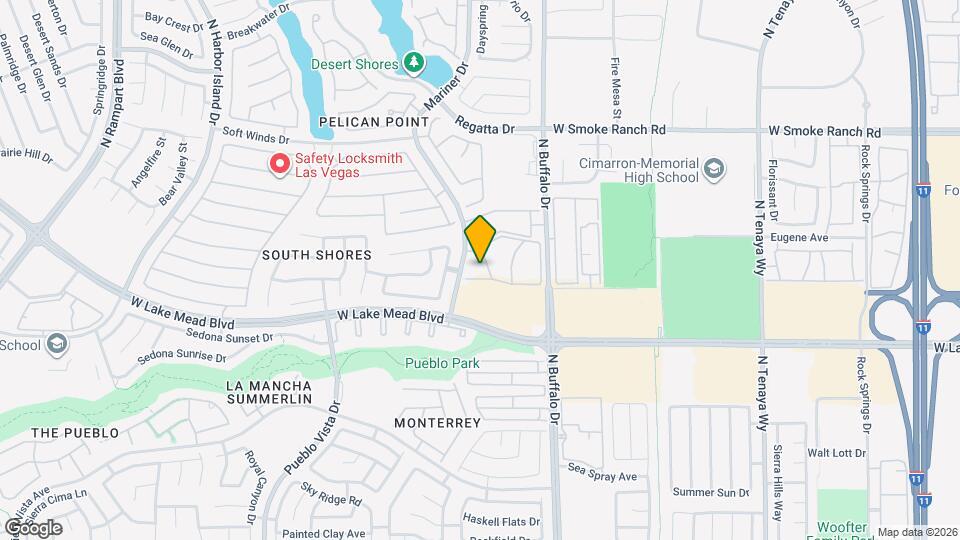 7720 Secret Shore Dr Mapa y Detalles de la Ubicación