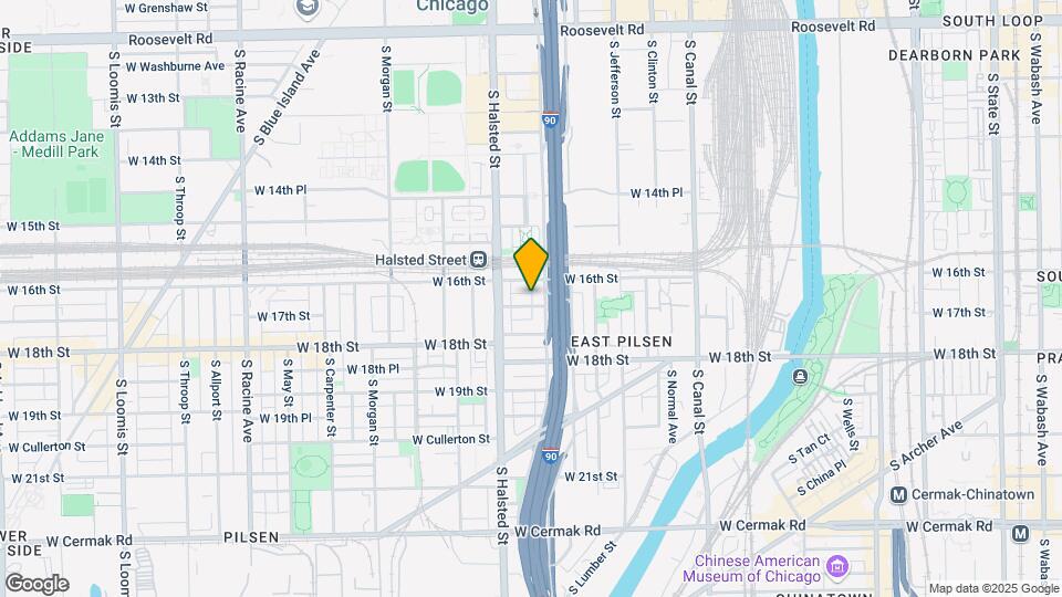 712 W 17th St Map and Location Details