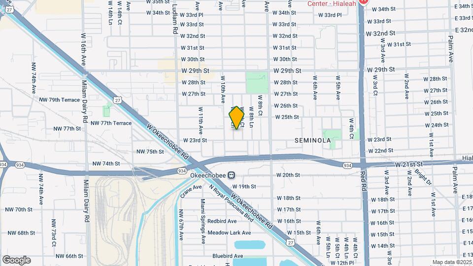 2345 W 9th Ln Map and Location Details