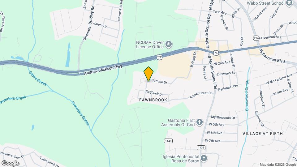 408 Fawnbrook Ln Map and Location Details