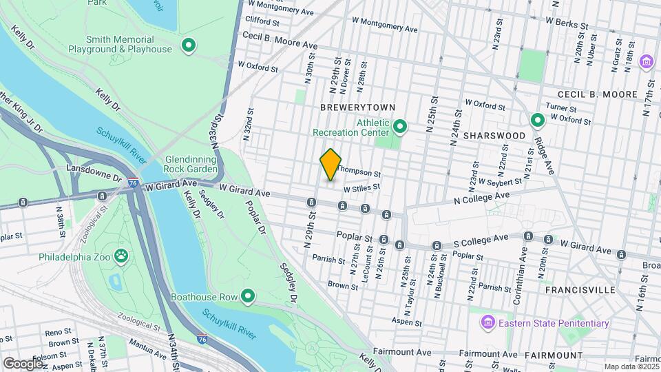 2825 W Stiles St Map and Location Details