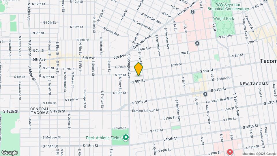 1711 S 9th St Map and Location Details