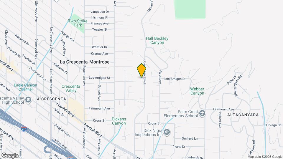 2260 Los Amigos St Map and Location Details