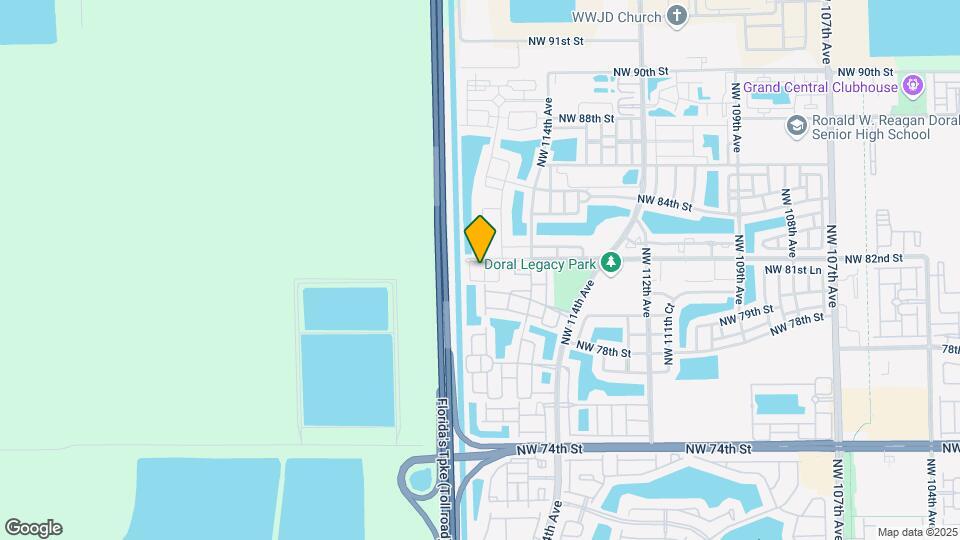 8160 NW 116th Ave Map and Location Details