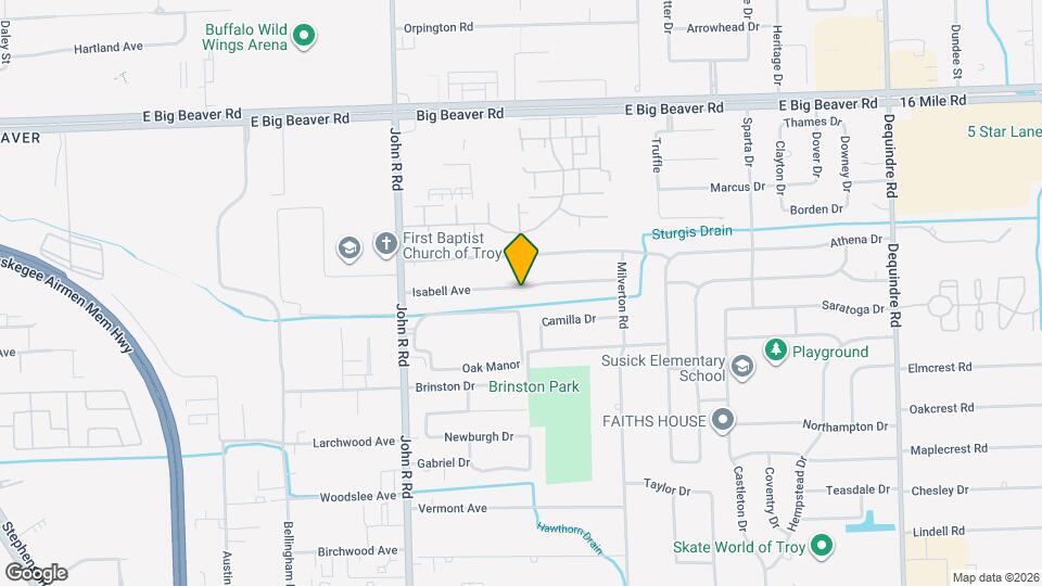 2202 Isabell Ave Map and Location Details