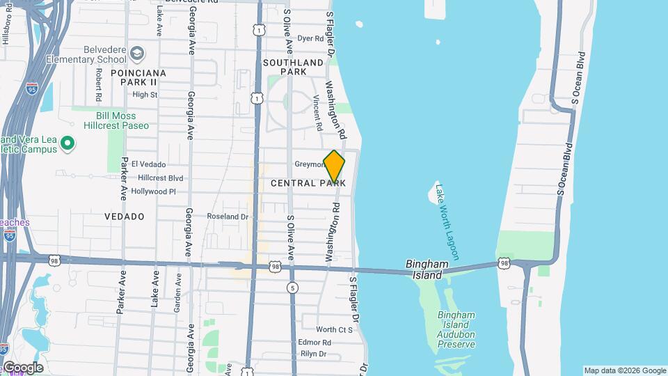 3511 Washington Rd Map and Location Details