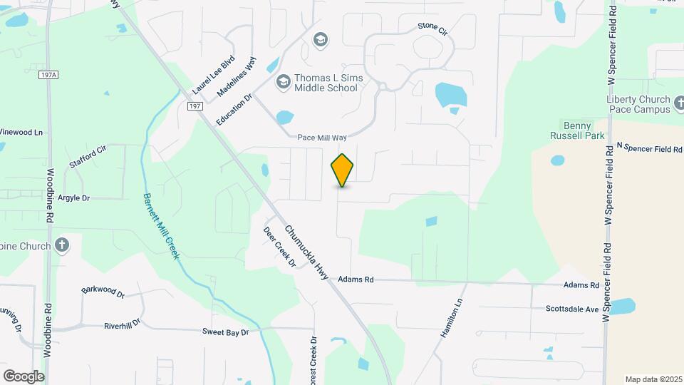 5322 Parkside Dr Map and Location Details