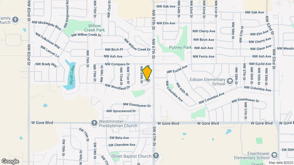 406 NW 68th St Map and Location Details