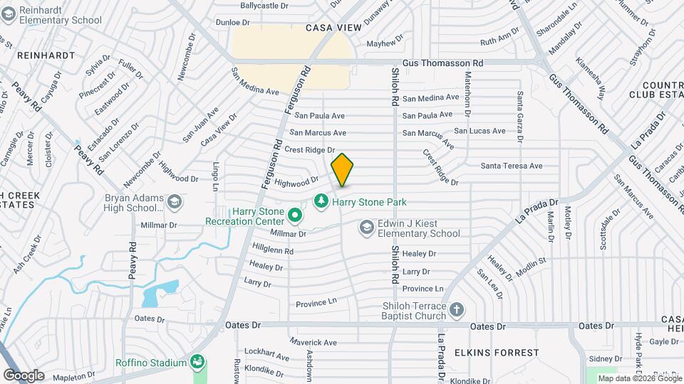 2510 Materhorn Dr Map and Location Details