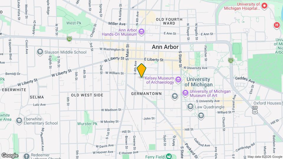 416 S 5th Ave, Unit 416 S 5th Avenue #3 Map and Location Details