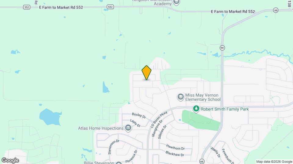 544 Bradley Dr Map and Location Details