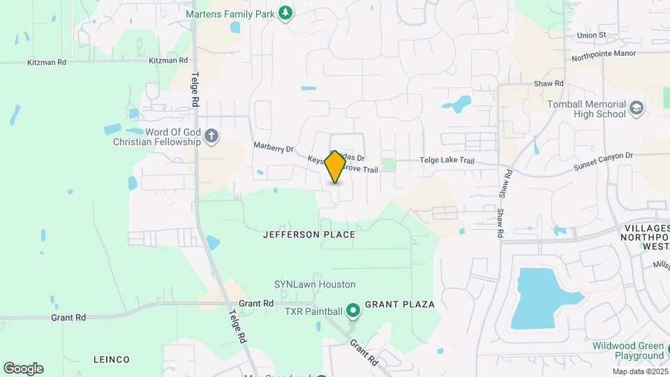 17819 Chelsea Dell Drive Map and Location Details