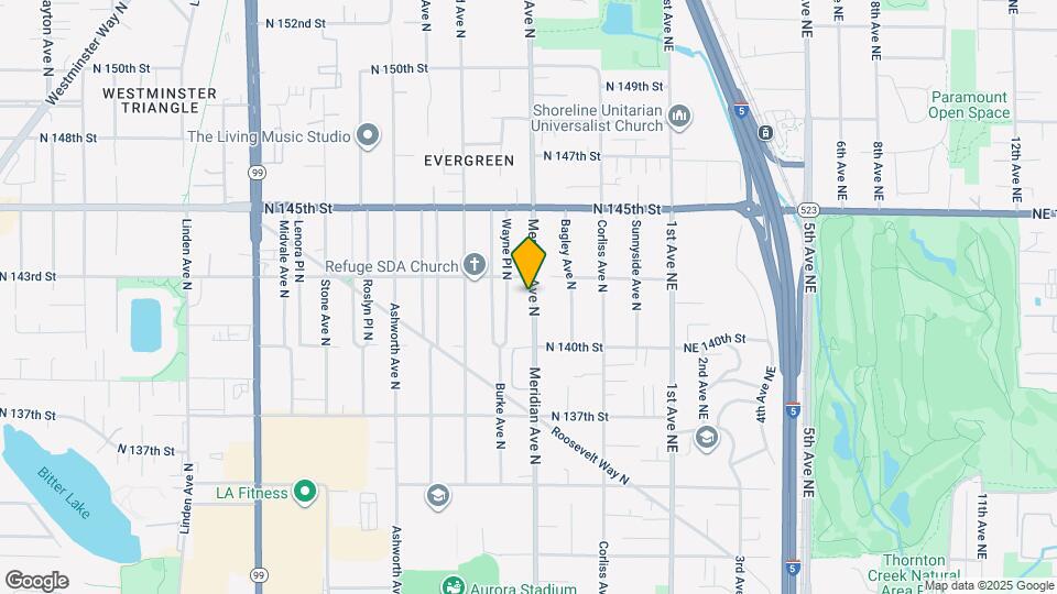 14047 Meridian Ave N Map and Location Details