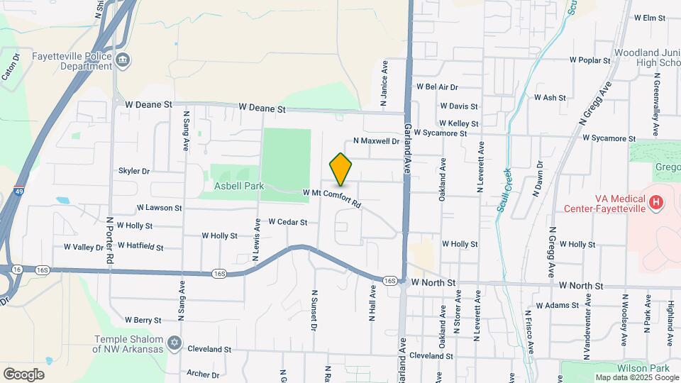 1332 W Mt Comfort Rd Map and Location Details