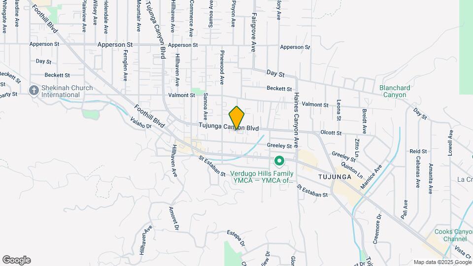 10079 Tujunga Canyon Blvd Map and Location Details