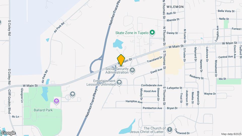 2864 Traceland Dr Map and Location Details