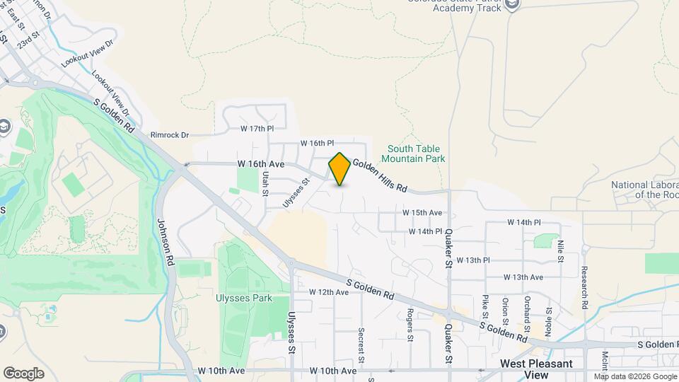 1547 Secrest Ct Mapa y Detalles de la Ubicación