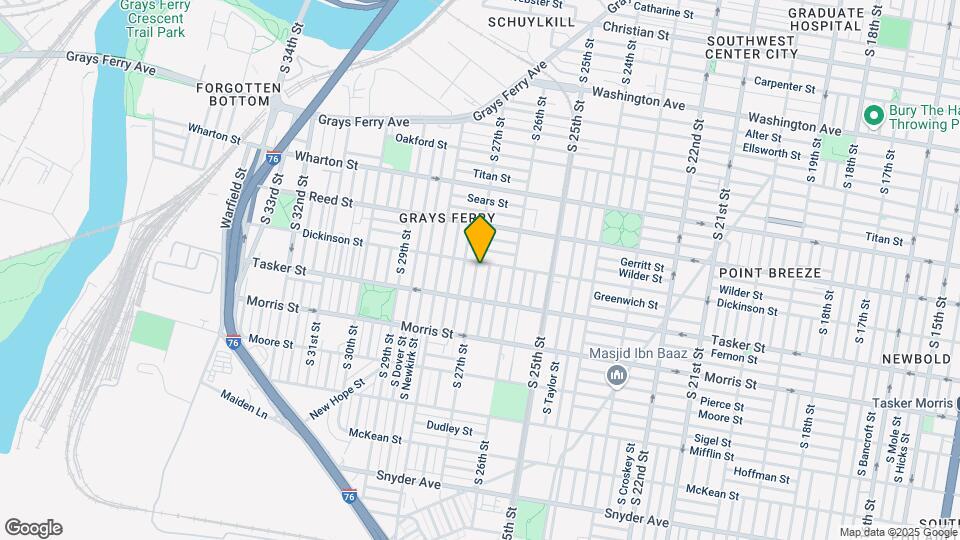 1509 S 27th St Map and Location Details