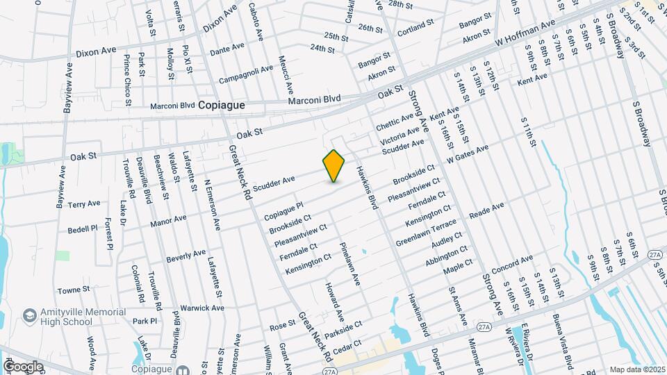 161 Copiague Pl Map and Location Details