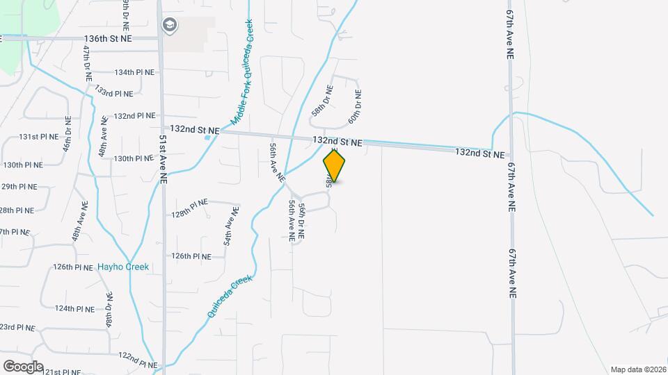 13005 58th Ave NE Mapa y Detalles de la Ubicación