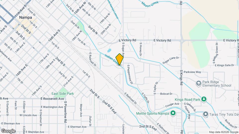 2216 E Whispering Willow Ln Map and Location Details