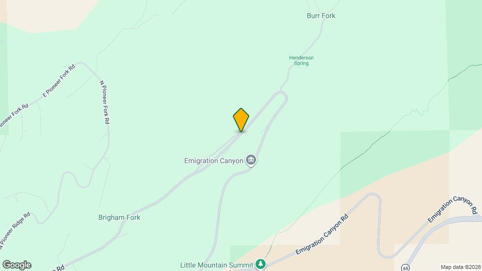6740 Emigration Canyon Rd Mapa y Detalles de la Ubicación