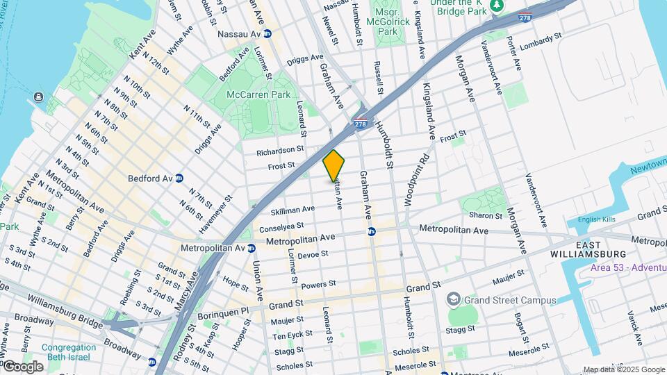 359 Manhattan Ave Map and Location Details