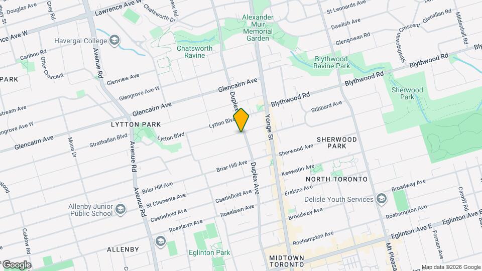 85 Craighurst Ave, Unit SI ID1473316P Map and Location Details