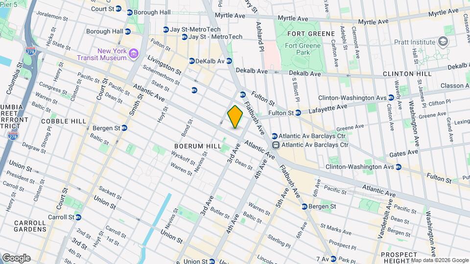 499 Atlantic Ave Map and Location Details