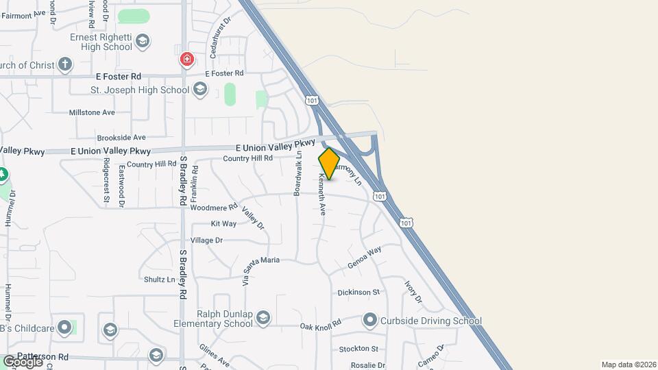 1414 Roper Way Map and Location Details