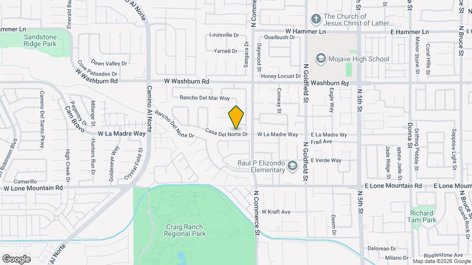 Craig Ranch Villas Map and Location Details