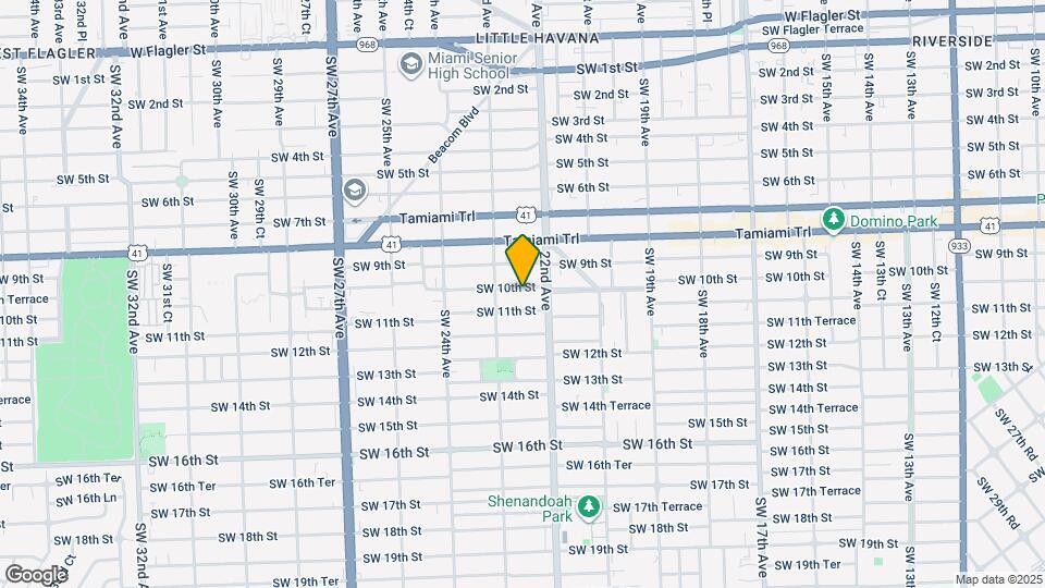 2244 SW 10th St Map and Location Details