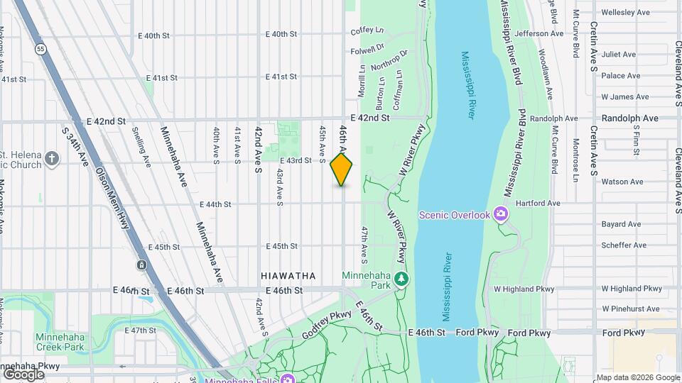 4340 46th Ave S Map and Location Details