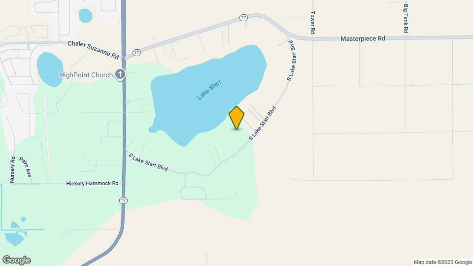 709 S Lake Starr Blvd Map and Location Details