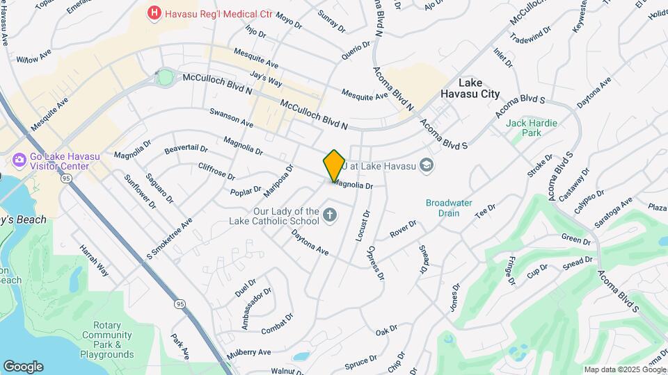 2050 Magnolia Dr Map and Location Details