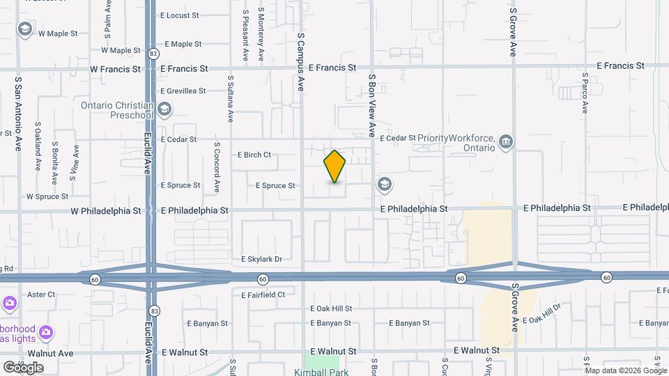 2111 Caldwell Pl Map and Location Details