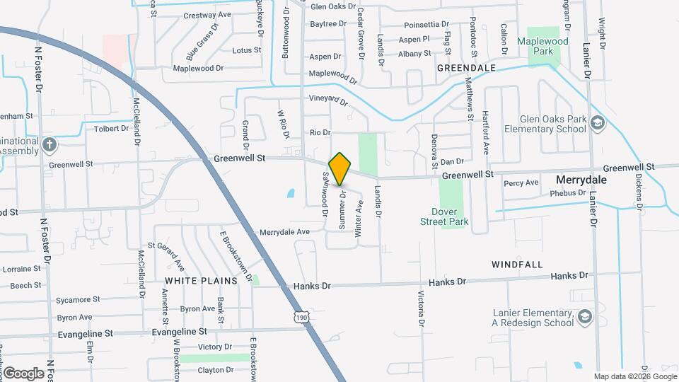 6770 Spring Dr Mapa y Detalles de la Ubicación