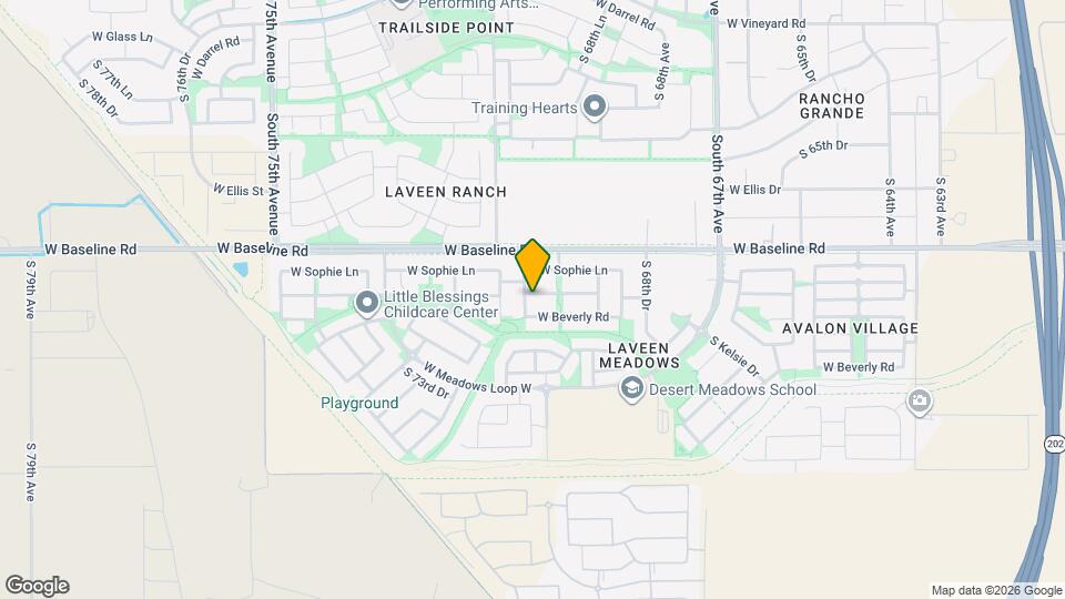 7039 W Branham Ln Map and Location Details