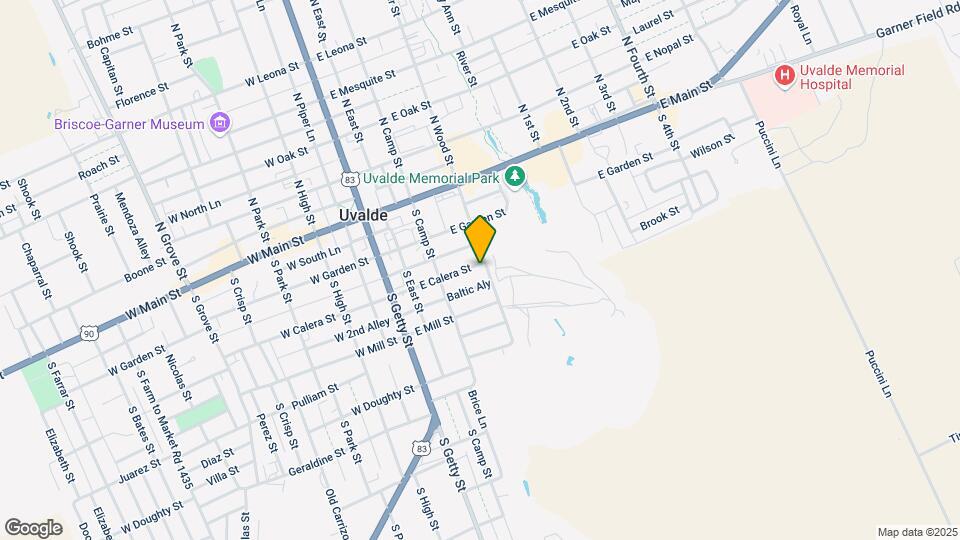 235 E Calera St Map and Location Details