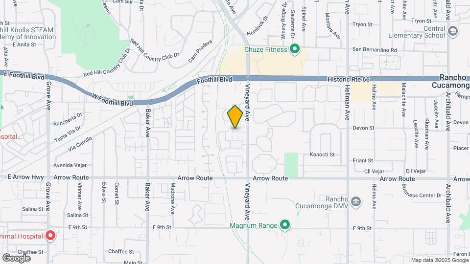 8324 Vineyard Ave, Unit B Mapa y Detalles de la Ubicación