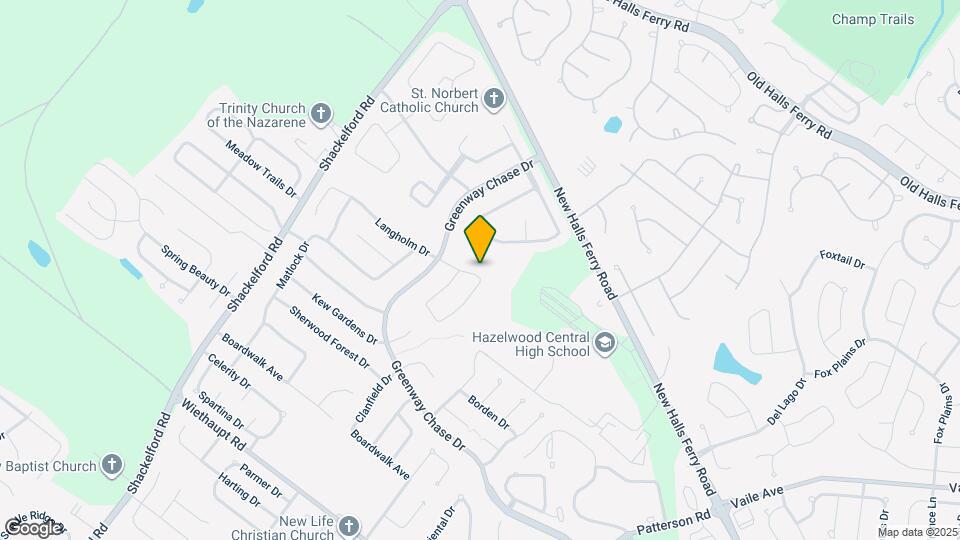 1312 Langholm Dr Map and Location Details